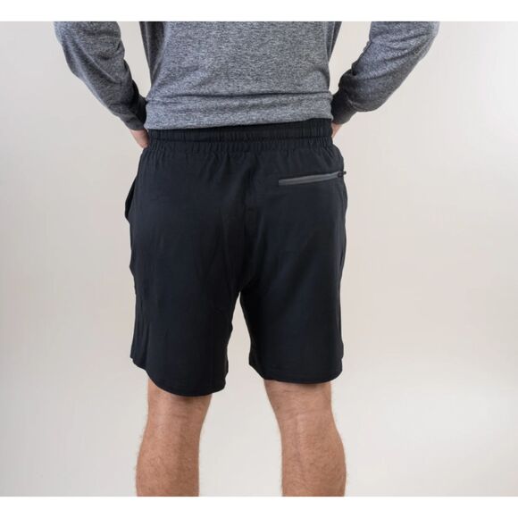 FEAT Mens Blanket Blend Athletic Shorts Size 2XL Black Active New with tag - Picture 12 of 13